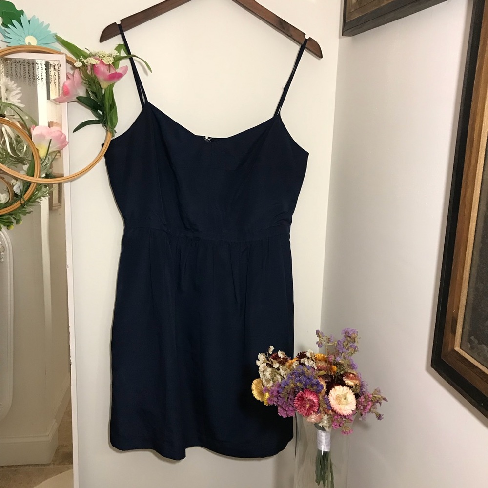 Dark navy blue J. Crew dress!
